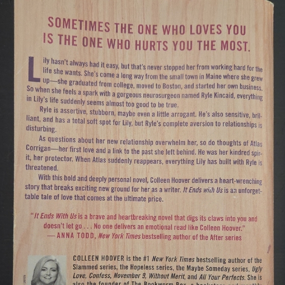 Colleen Hoover Book Set - It Ends With Us & It Starts With Us - Picture 2 of 4